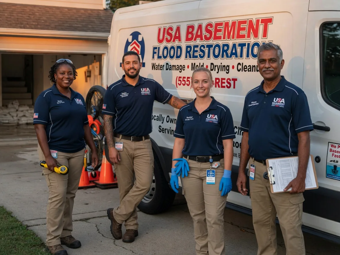 Basement Flood Cleanup company in Colmesneil, TX