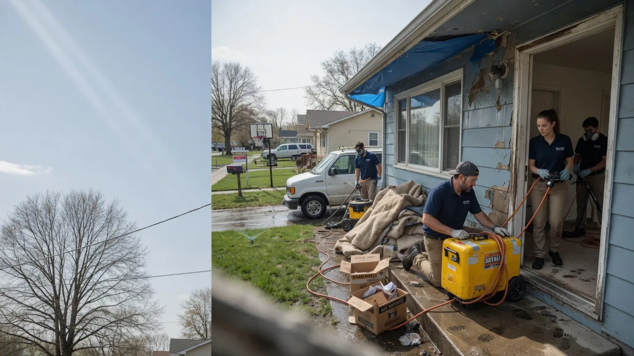 Basement Flood Cleanup in Colmesneil, TX near me